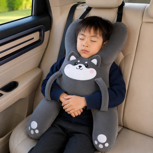 Kids Travel Pillow - Cuddly Animal Comfort 🧸