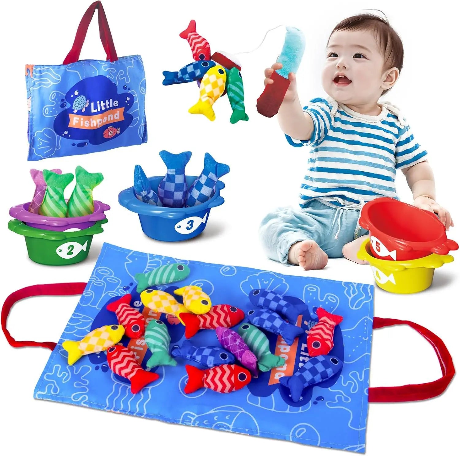 Montessori Fishing Game