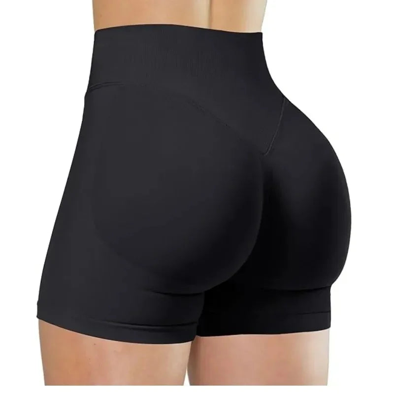 FlexFit High-Waist Gym / Yoga Shorts – Sculpt & Move