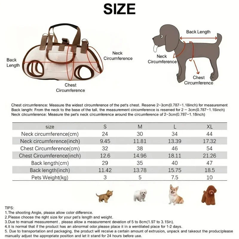 Pup Harness Set — Backpack, Leash & Harness in One