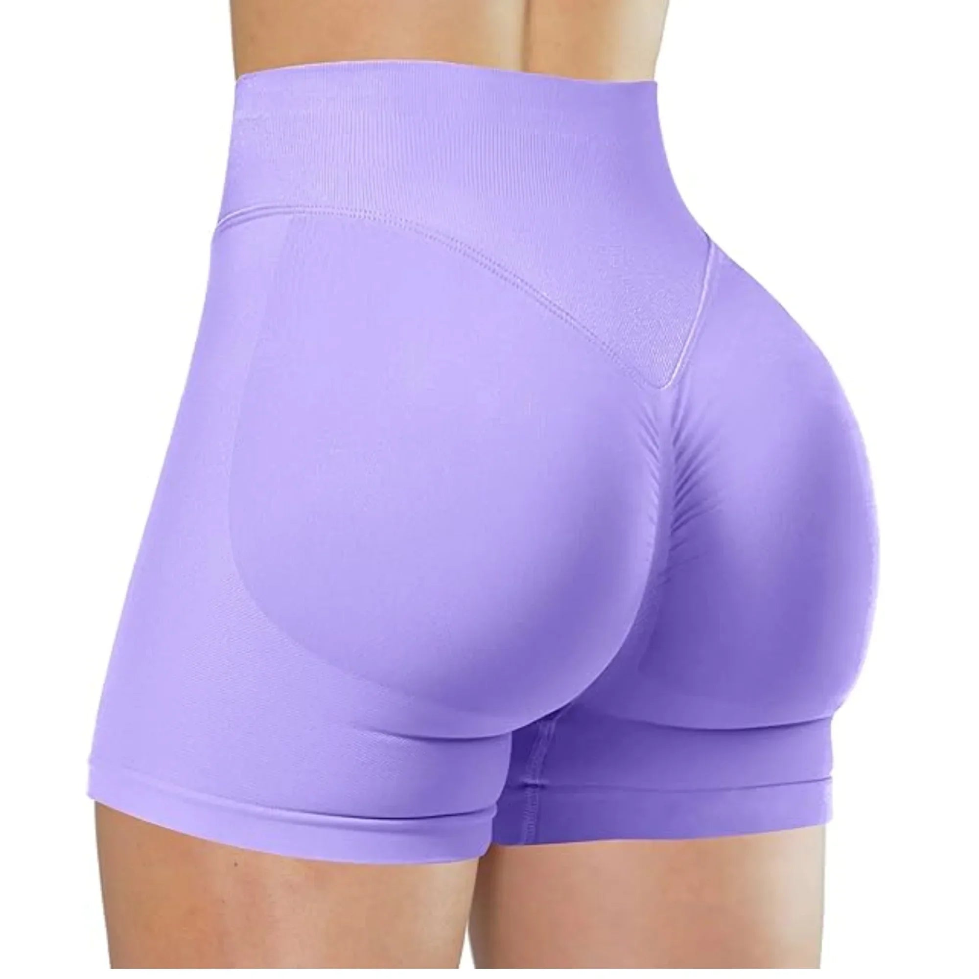 FlexFit High-Waist Gym / Yoga Shorts – Sculpt & Move