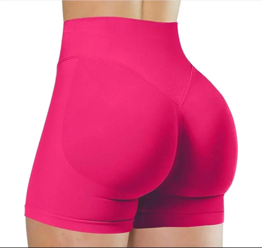 FlexFit High-Waist Gym / Yoga Shorts – Sculpt & Move