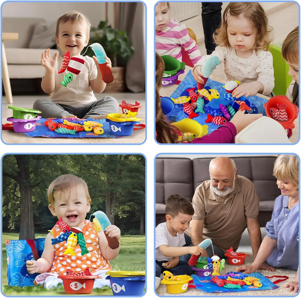 Montessori Fishing Game