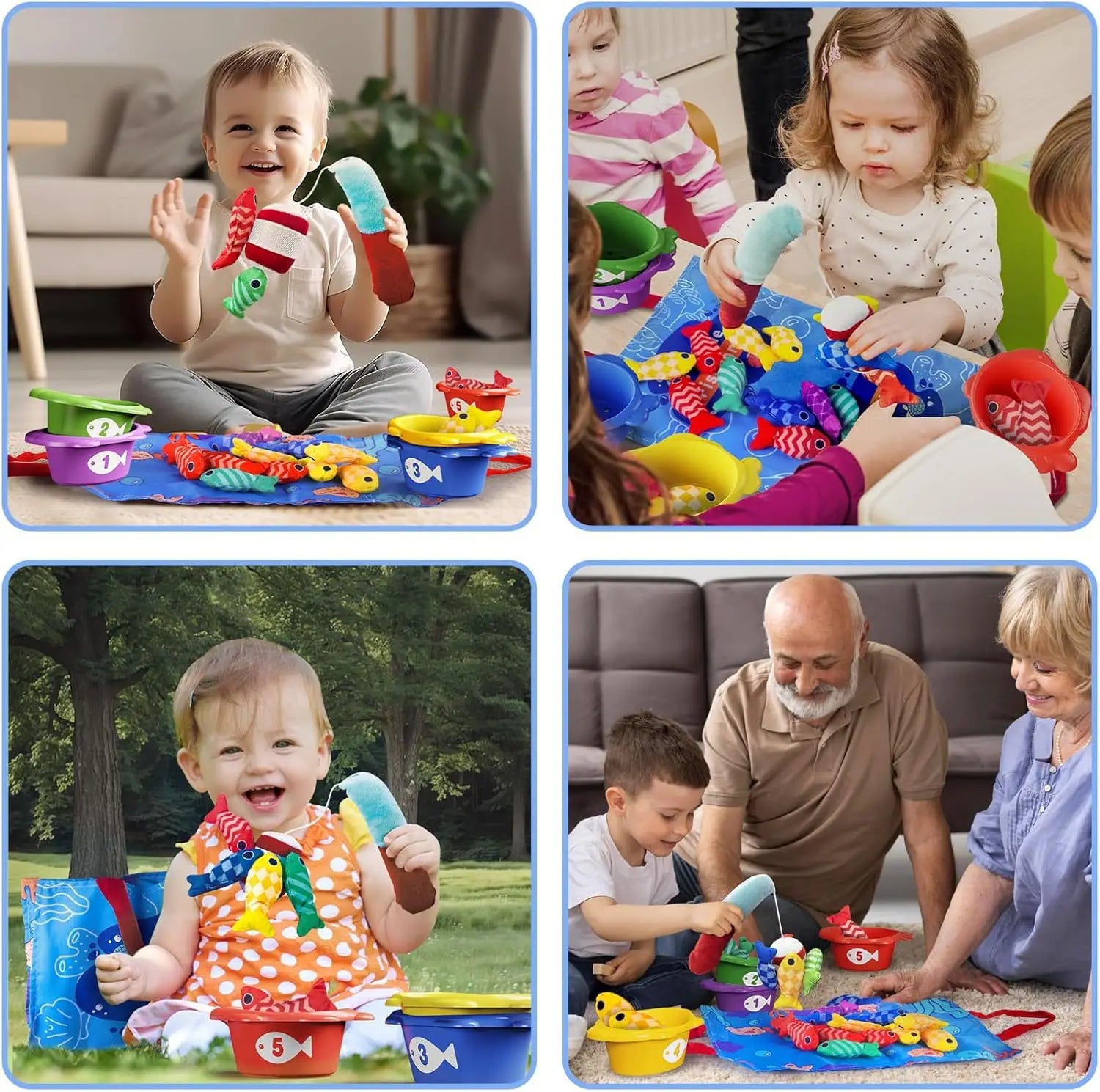 Montessori Fishing Game