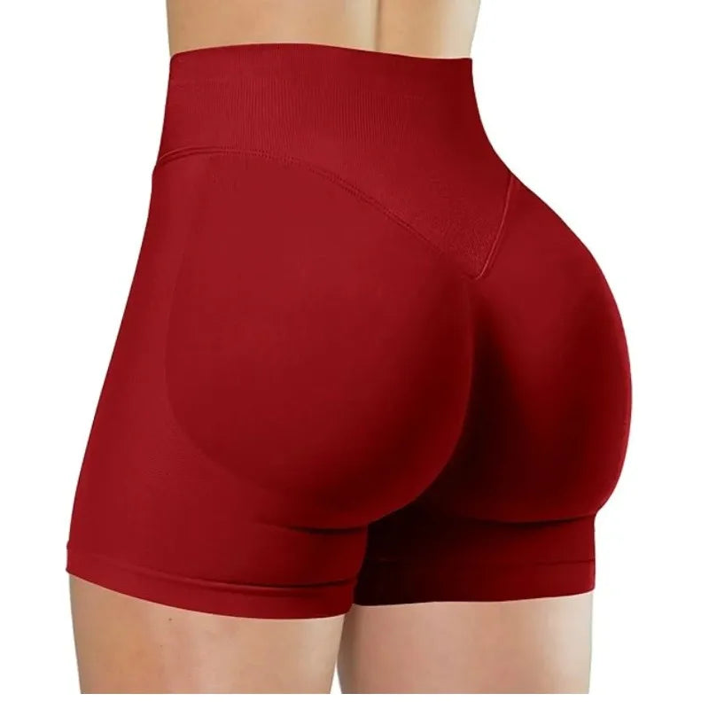 FlexFit High-Waist Gym / Yoga Shorts – Sculpt & Move