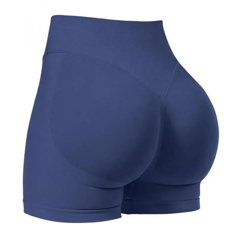FlexFit High-Waist Gym / Yoga Shorts – Sculpt & Move