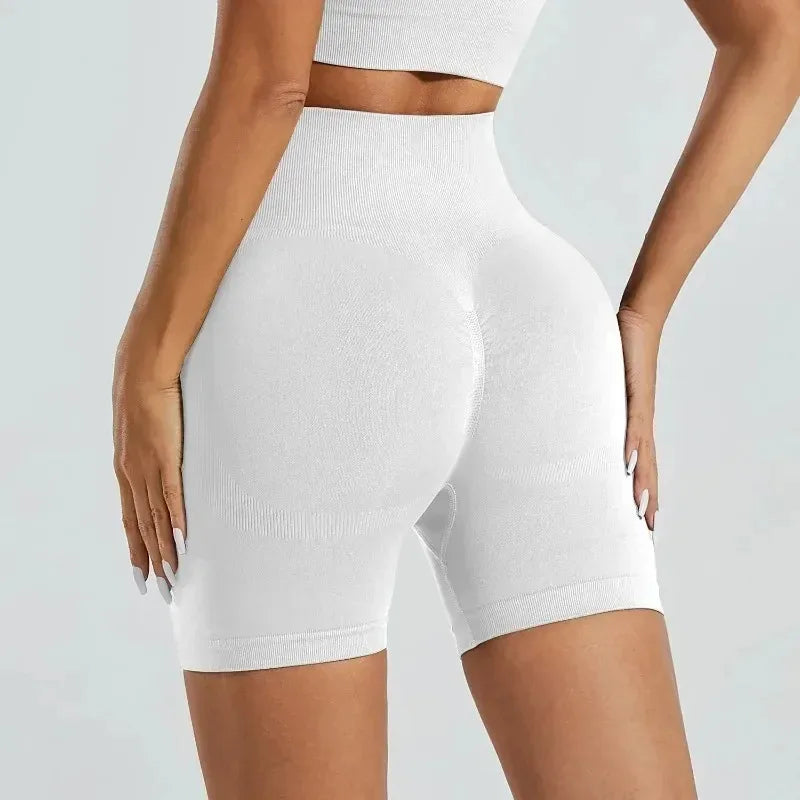 FlexFit High-Waist Gym / Yoga Shorts – Sculpt & Move