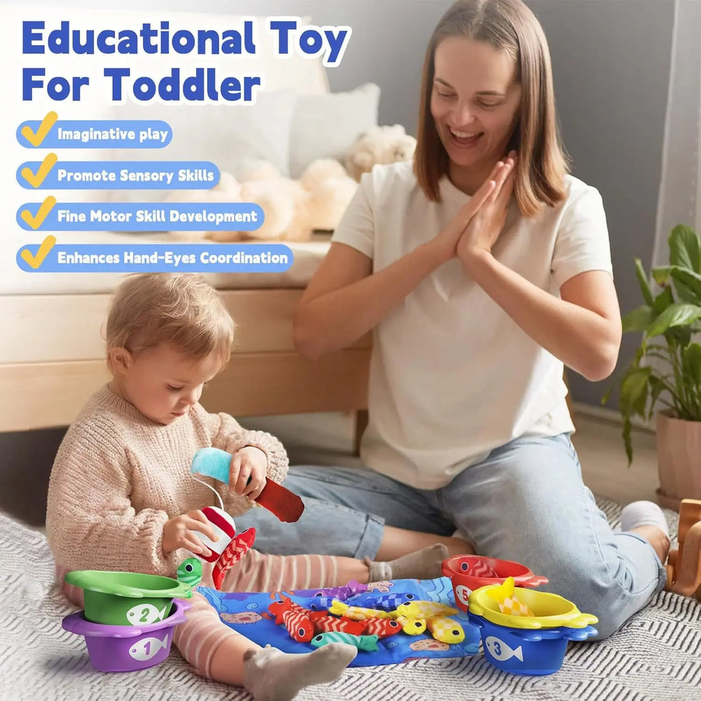 Montessori Fishing Game