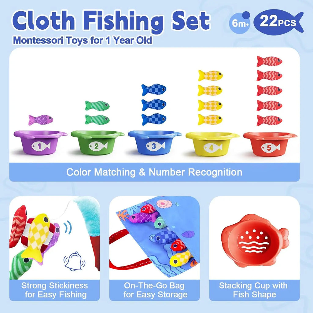 Montessori Fishing Game