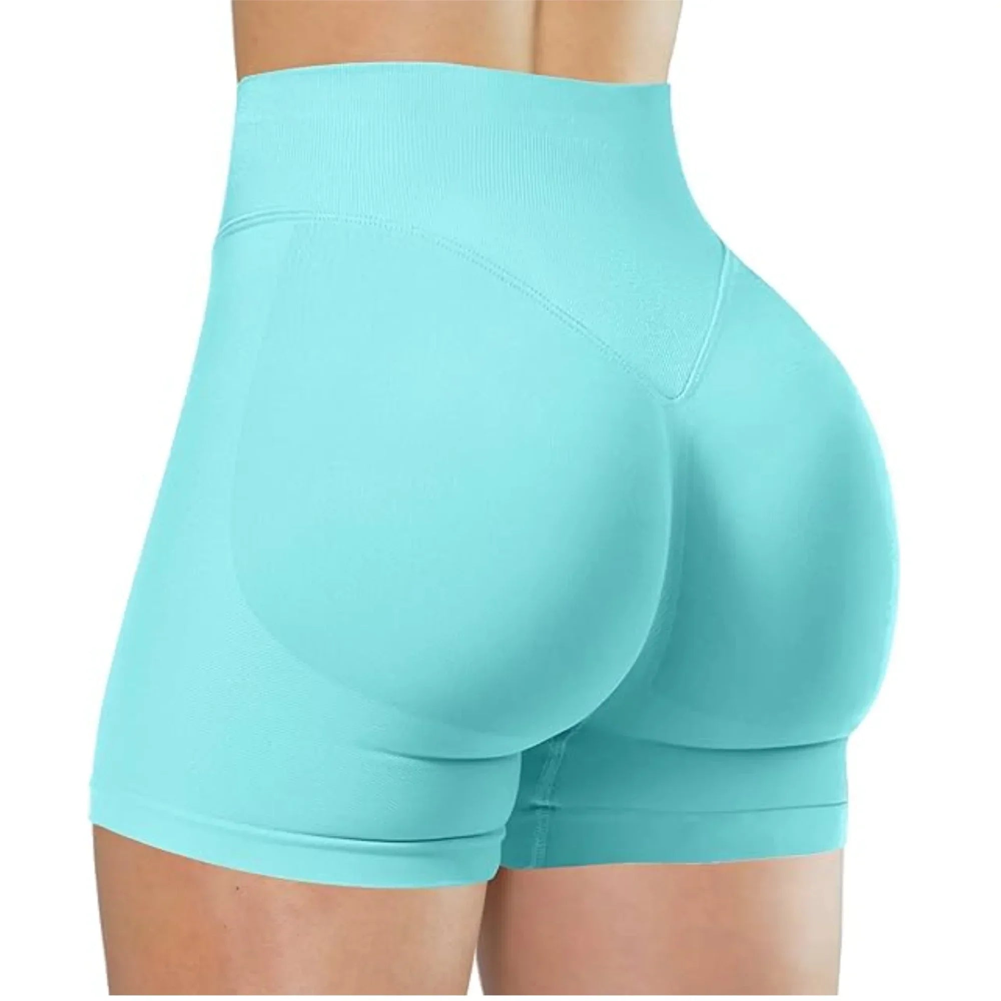 FlexFit High-Waist Gym / Yoga Shorts – Sculpt & Move