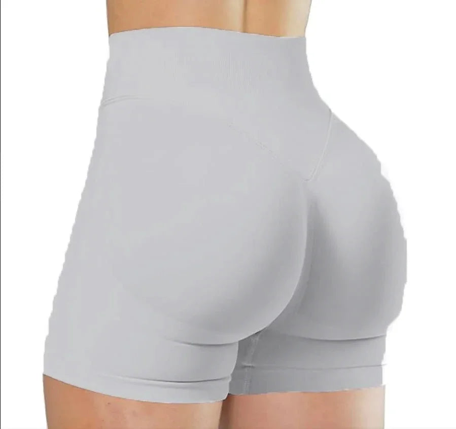 FlexFit High-Waist Gym / Yoga Shorts – Sculpt & Move