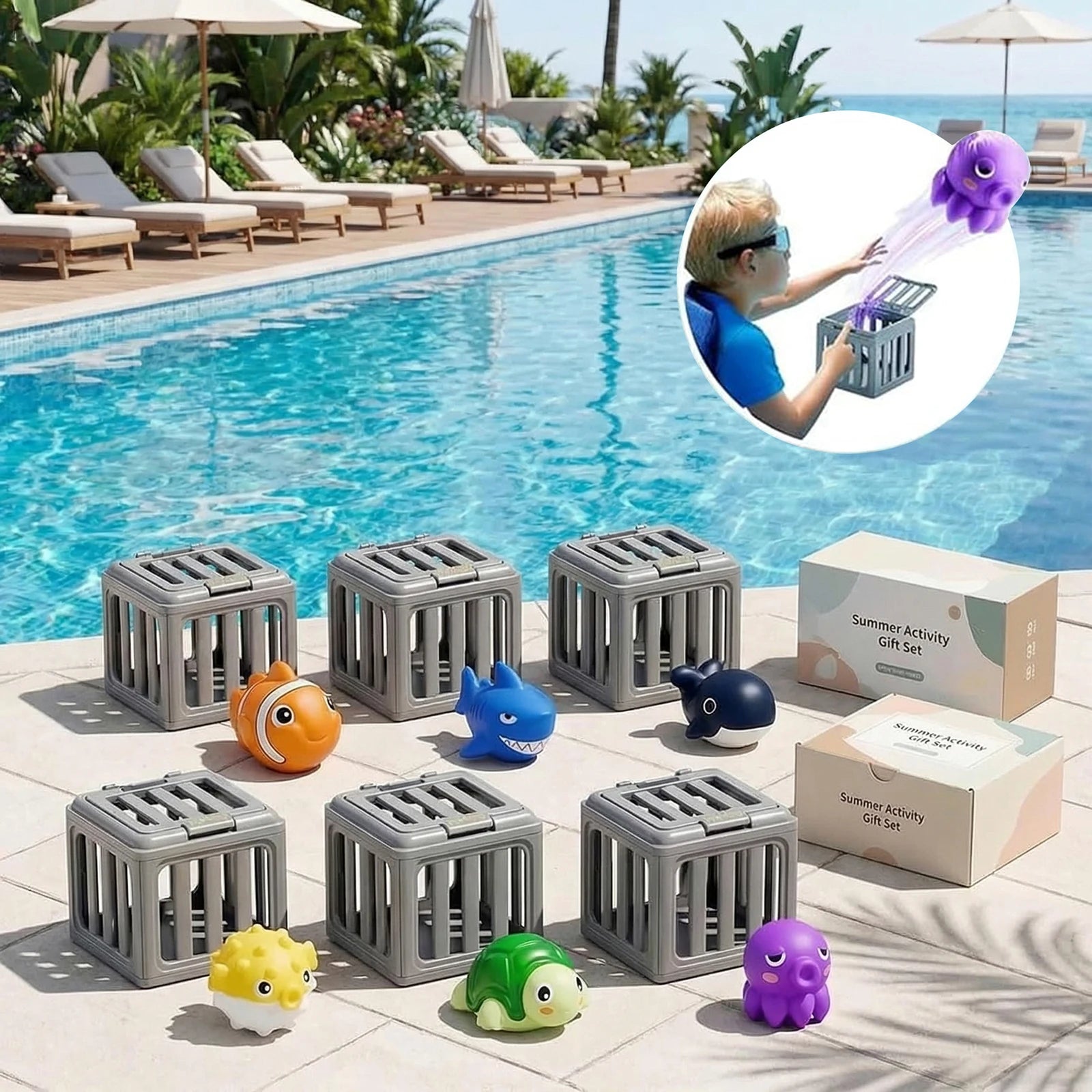 Underwater Rescue Toys for Pool & Bath 🌊
