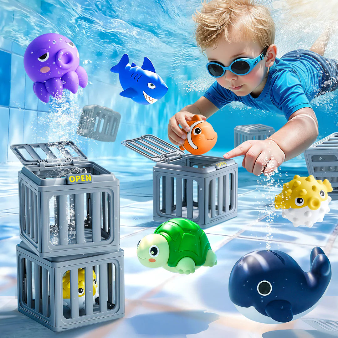 Underwater Rescue Toys for Pool & Bath 🌊